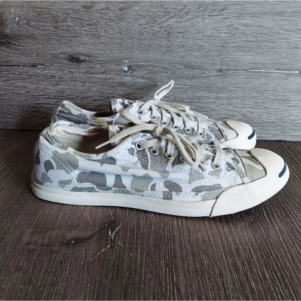 Converse Jack Purcell Camo Sneaker Mens 6.5 Womens 8.5